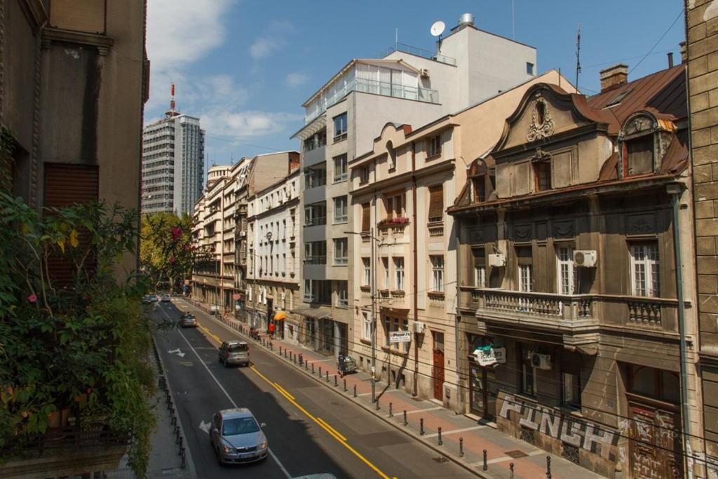 City Center Apartment With Balcony Bělehrad Exteriér fotografie